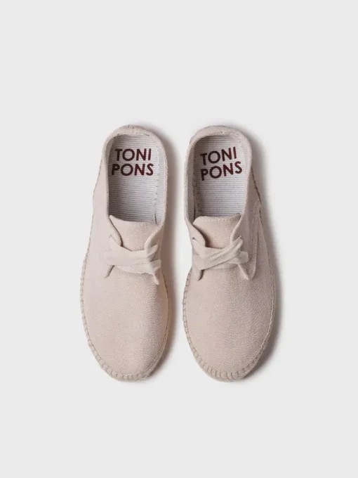 Femme Toni Pons ABRIL - Espadrille vegan pour femme fermée avec lacets