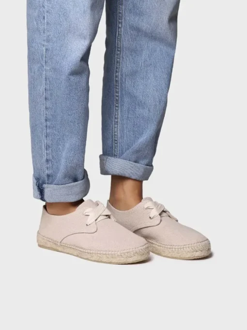 Femme Toni Pons ABRIL - Espadrille vegan pour femme fermée avec lacets