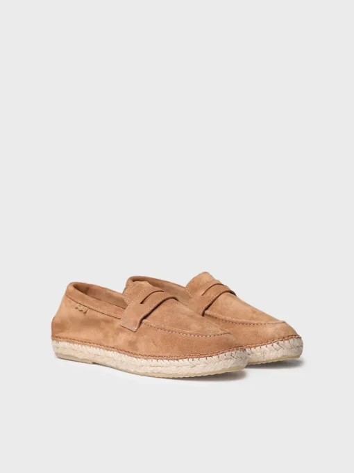 Homme Toni Pons BENET - Espadrille fermée pour homme et croûte de cuir