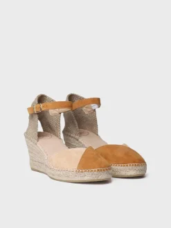 Femme Toni Pons BERAL - Espadrilles compensées pour femme et daim bicolore