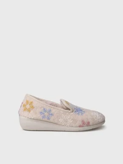 Femme Toni Pons CARME-CP - Chaussons pour femme avec détails brodés