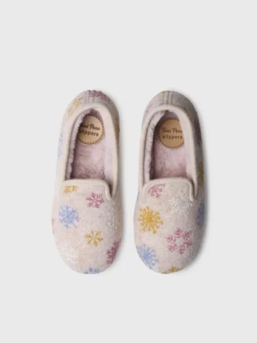 Femme Toni Pons CARME-CP - Chaussons pour femme avec détails brodés