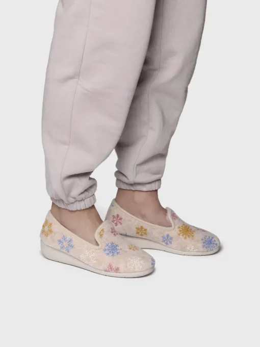 Femme Toni Pons CARME-CP - Chaussons pour femme avec détails brodés