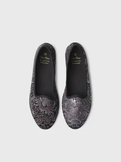 Femme Toni Pons CATIA - Ballerines et tissu jacquard velouté pour femme
