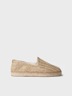 Homme Toni Pons DAMASC - Espadrilles fermées pour homme et raphia avec semelle en jute