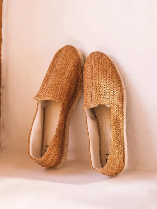 Homme Toni Pons DAMASC - Espadrilles fermées pour homme et raphia avec semelle en jute