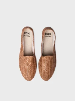 Homme Toni Pons DAMASC - Espadrilles fermées pour homme et raphia avec semelle en jute