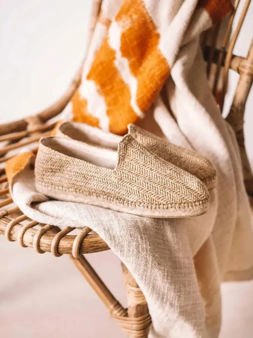 Homme Toni Pons DAMASC - Espadrilles fermées pour homme et raphia avec semelle en jute