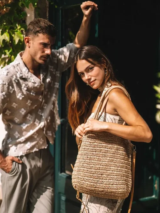 Femme Toni Pons DOROTHY - Sac et papier raphia avec sangle amovible