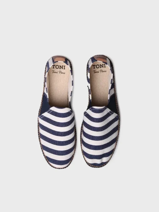 Homme Toni Pons DUSTIN - Espadrille homme et tissu rayé
