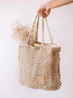 Femme Toni Pons GANGES - Sac shopping pour femme et jute tressée