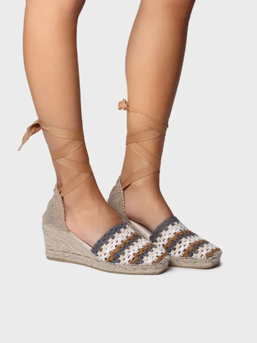 Femme Toni Pons GEORGINA - Espadrilles compensées et crochet pour femme