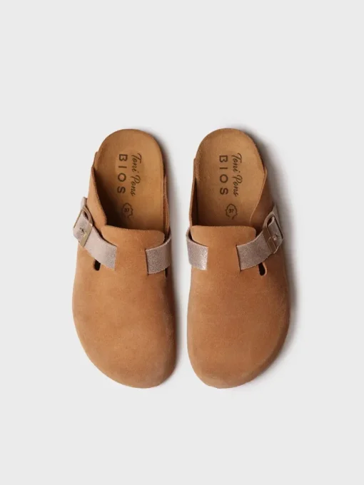 Femme Toni Pons GILA-QT - Sabots pour femme et croûte de cuir avec boucle