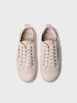 Femme Toni Pons GILDA-EA - Baskets basses pour femme et coton recyclé et broderie