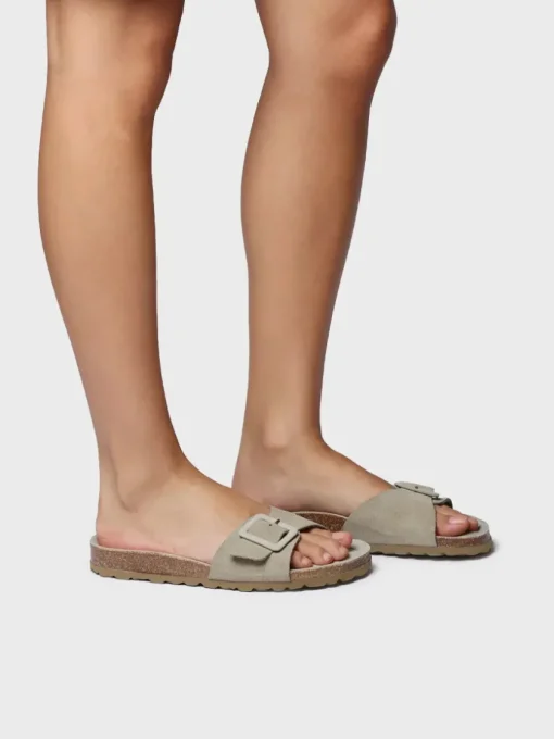 Femme Toni Pons GLIDE-QT - Sandales BIO pour femme avec boucle et semelle et liège