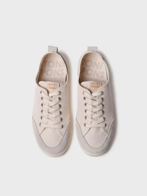 Femme Toni Pons IBAR - Baskets à lacets et coton pour femme