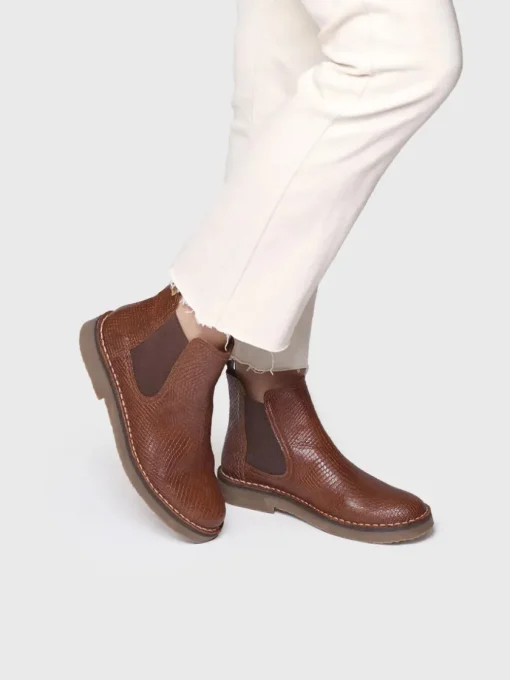 Femme Toni Pons ISA-CC - Botte pour femme et cuir effet serpent