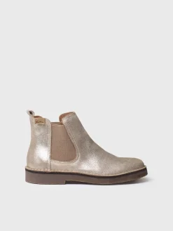 Femme Toni Pons ISA-PL - Botte argentée pour femme et cuir
