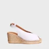Femme Toni Pons LAILA-P - Espadrille peep toe à talon compensé