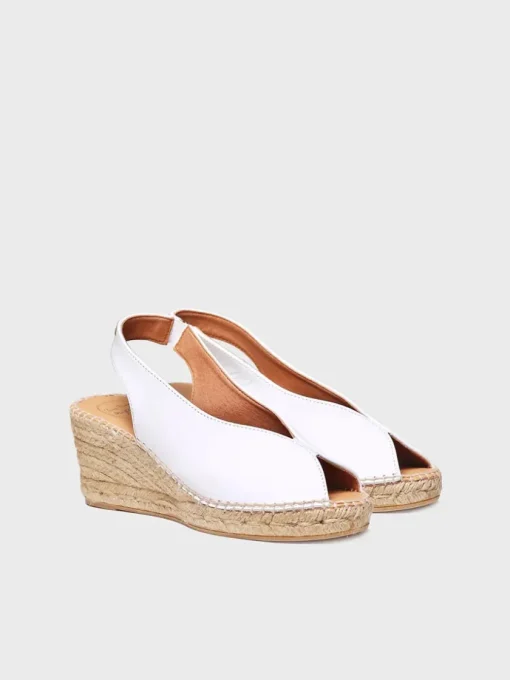 Femme Toni Pons LAILA-P - Espadrille peep toe à talon compensé