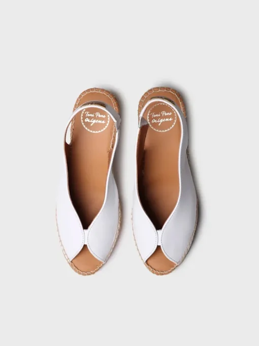 Femme Toni Pons LAILA-P - Espadrille peep toe à talon compensé