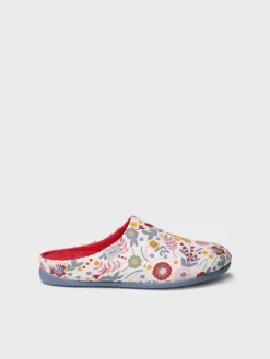 Femme Toni Pons MIMI-TJ - Chaussons type sabots pour femme et coton imprimé