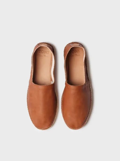 Homme Toni Pons MINO - Espadrilles fermées pour homme et cuir avec semelle en jute