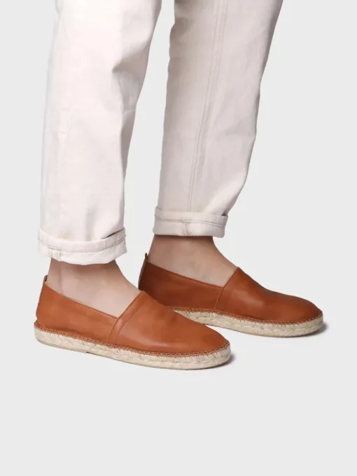 Homme Toni Pons MINO - Espadrilles fermées pour homme et cuir avec semelle en jute