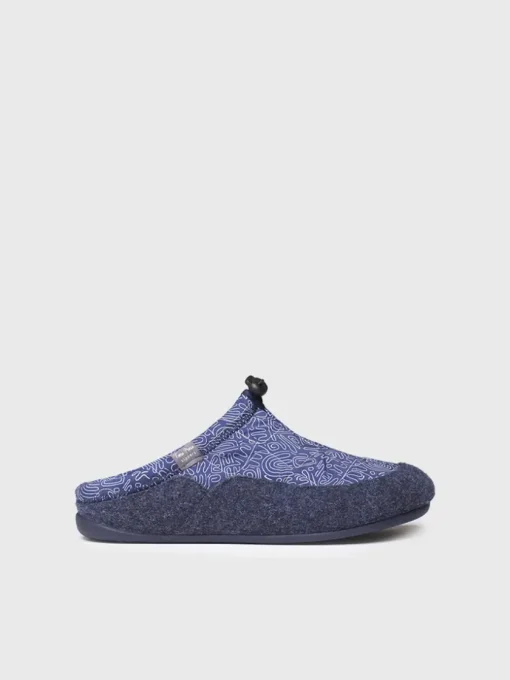 Homme Toni Pons NADIR-UM - Chausson pour homme et tissu matelassé et feutre