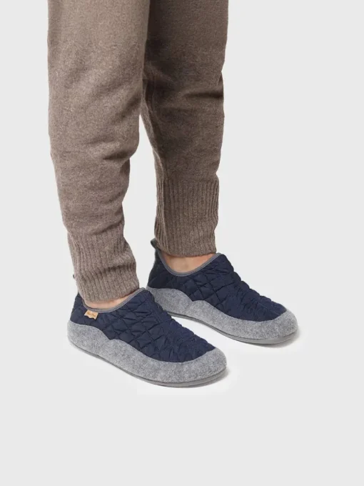 Homme Toni Pons NIL-UM - Chaussons pour homme et feutre et tissu matelassé