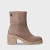 Femme Toni Pons PIANI-SY - Bottines à talon large pour femme et daim