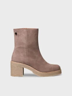 Femme Toni Pons PIANI-SY - Bottines à talon large pour femme et daim