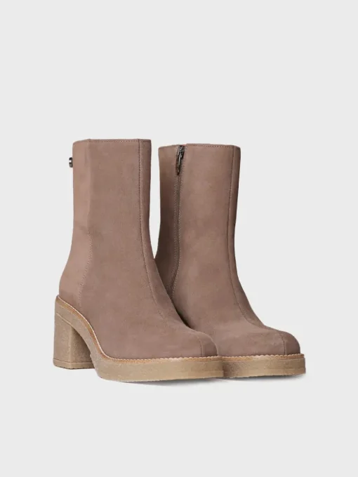 Femme Toni Pons PIANI-SY - Bottines à talon large pour femme et daim