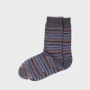 Homme Toni Pons QUEL-BR - Chaussettes unisexe et coton à rayures