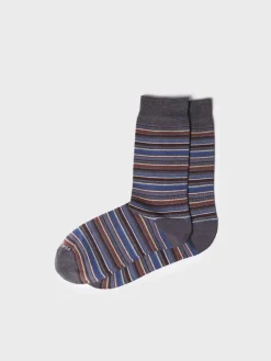 Homme Toni Pons QUEL-BR - Chaussettes unisexe et coton à rayures