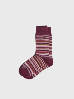 Homme Toni Pons QUEL-BR - Chaussettes unisexe et coton à rayures