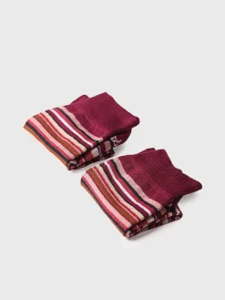 Homme Toni Pons QUEL-BR - Chaussettes unisexe et coton à rayures