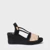Femme Toni Pons SELVA-IP - Espadrilles pour femme et tissu tressé avec semelle compensée teintée