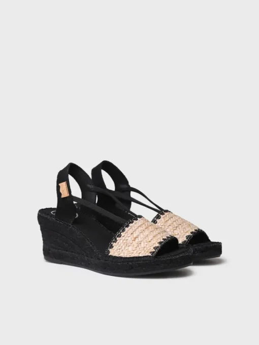 Femme Toni Pons SELVA-IP - Espadrilles pour femme et tissu tressé avec semelle compensée teintée