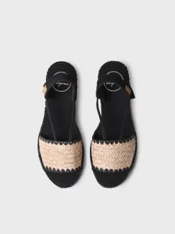 Femme Toni Pons SELVA-IP - Espadrilles pour femme et tissu tressé avec semelle compensée teintée