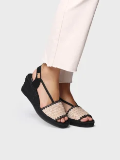 Femme Toni Pons SELVA-IP - Espadrilles pour femme et tissu tressé avec semelle compensée teintée