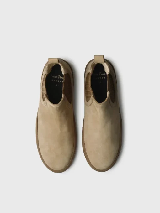 Femme Toni Pons SERRA - Bottine pour femme et cuir nubuck avec élastiques latéraux