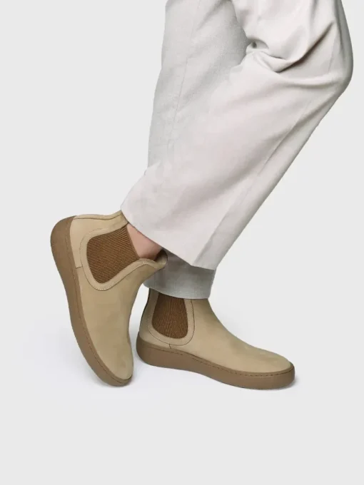 Femme Toni Pons SERRA - Bottine pour femme et cuir nubuck avec élastiques latéraux