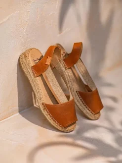 Femme Toni Pons TALA - Espadrilles compensées pour femme et avec élastiques pour un ajustement plus large