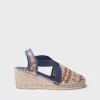 Femme Toni Pons TERRA-TT - Espadrilles compensées vegan pour femme et tissu