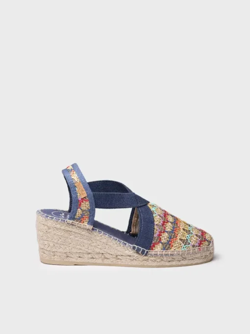 Femme Toni Pons TERRA-TT - Espadrilles compensées vegan pour femme et tissu