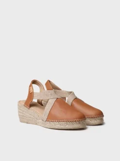 Femme Toni Pons TUNDRA - Espadrilles compensées et pour femme avec élastiques conçus pour un ajustement plus large